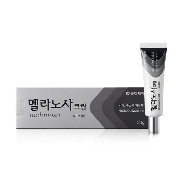 Melanosa Cream 30g – 멜라노사 by Dong-A Pharm | 4% Hydroquinone for Melasma, Freckles & Dark Spots