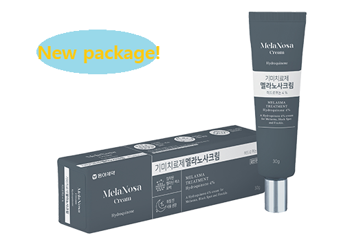 Melanosa Cream 30g – 멜라노사 by Dong-A Pharm | 4% Hydroquinone for Melasma, Freckles & Dark Spots