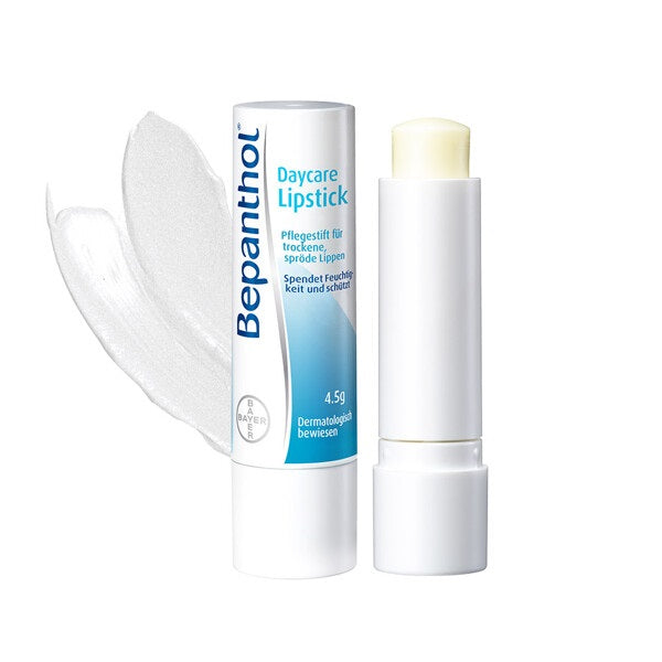 Bepanthol Lip Care Stick – Dexpanthenol & Vitamin E for Dry, Cracked Lips (4.5g x 2 Count, Made in France)
