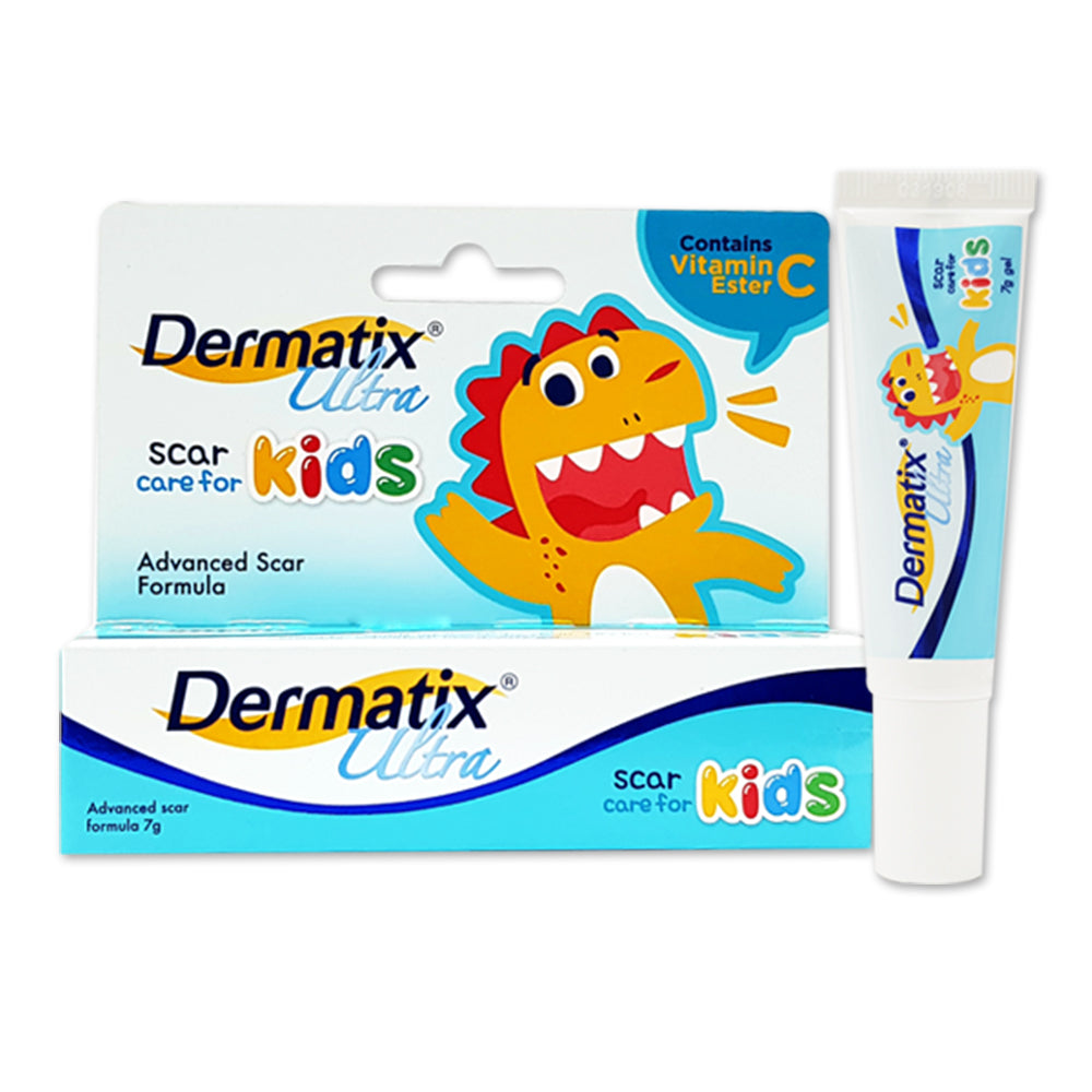 Dermatix Ultra Kids – Advanced Scar Treatment Gel with CPX Technology & Vitamin C Ester (7g, Made in Singapore)