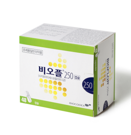 ENTEROL 250 MG 48 Capsules (BIOFLOR, BIOFLORA)