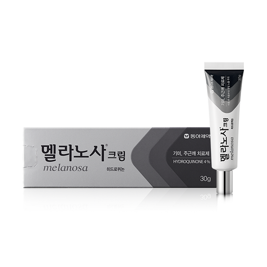 Mela nosa Cream 30g - Hyperpigmentation treatment, Hydroquinone 4% by Dong-A Pharm 멜라노사 크림