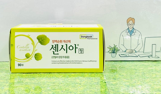 Censia 90T - by Dongkook Pharm for pain & swelling Healthy Legs, Improved venous circulation 센시아