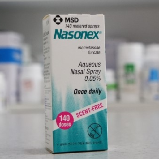 Nasonex 24HR Allergy Nasal Spray, Non Drowsy Allergy Medicine, SCENT FREE, 140 Sprays