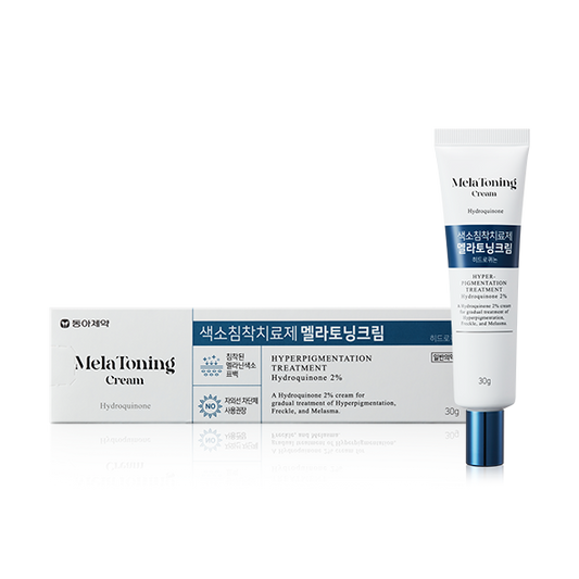 Mela Toning Cream 30g - Hyperpigmentation treatment, Hydroquinone 2% by Dong-A Pharm 멜라토닝 크림